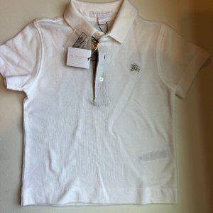 Burberry Boys 4y Polo NWT